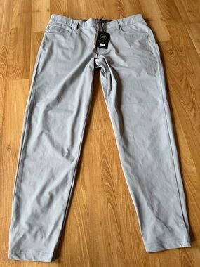 Swannies Golf NWT “Mulligan Jogger” men’s pants size XL gray